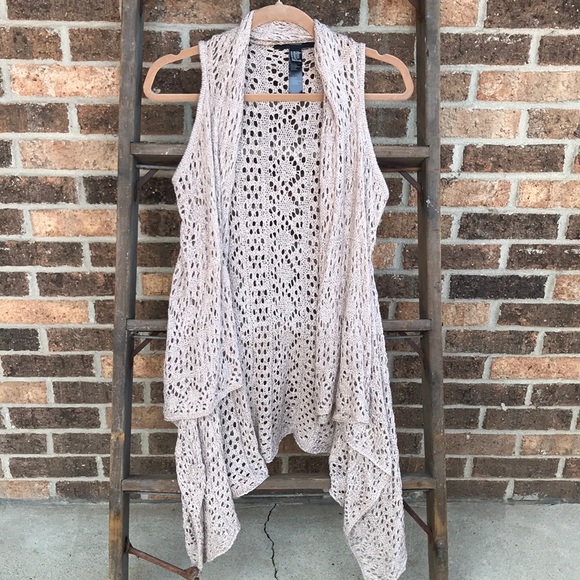 Forever 21 | Tops | Sleeveless Crochet 